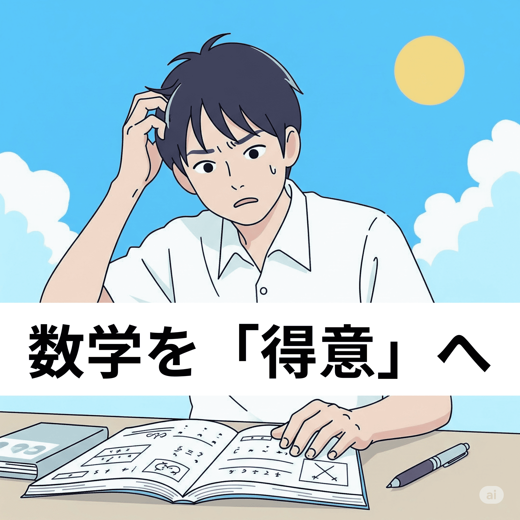 数学が「苦手」から「得意」に変わる！～この夏こそ、数学の成績を爆上げしよう！～
