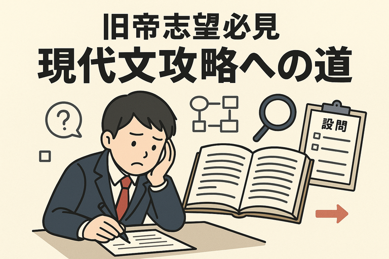 【旧帝志望必見】現代文攻略への道
