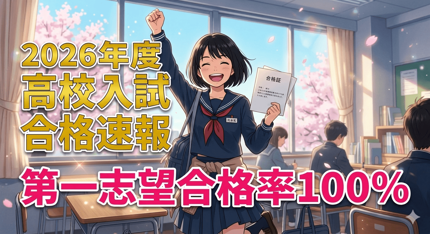 【2026年春 高校受験】合格速報|ノエクリ富士校